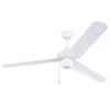 Monte Carlo 54" Studio Fan White